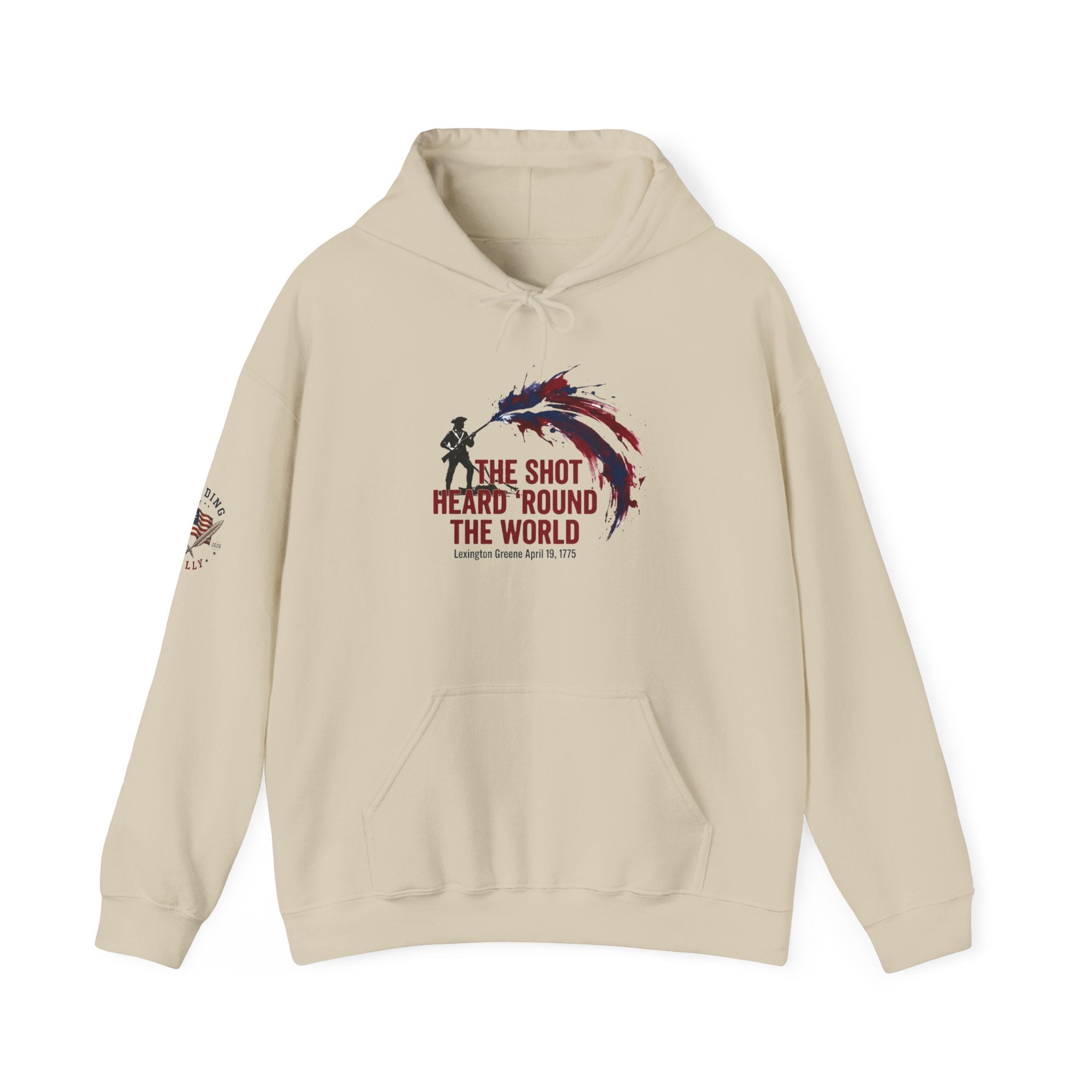 Shot Heard 'Round The World hoodie | 250th Anniversary | Limited Edition