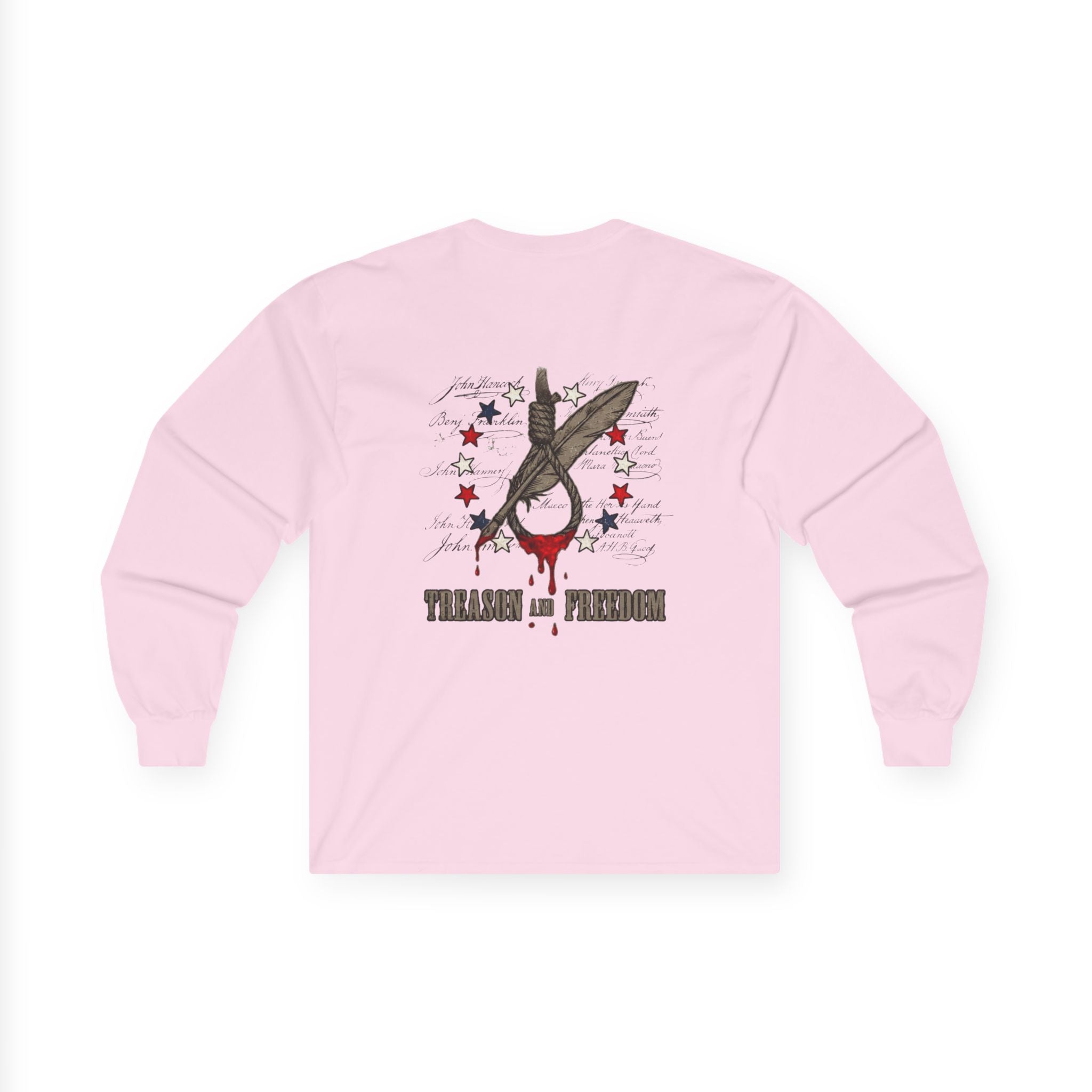 Treason and Freedom Shirt | 1776 American History Graphic Long Seeve Tee