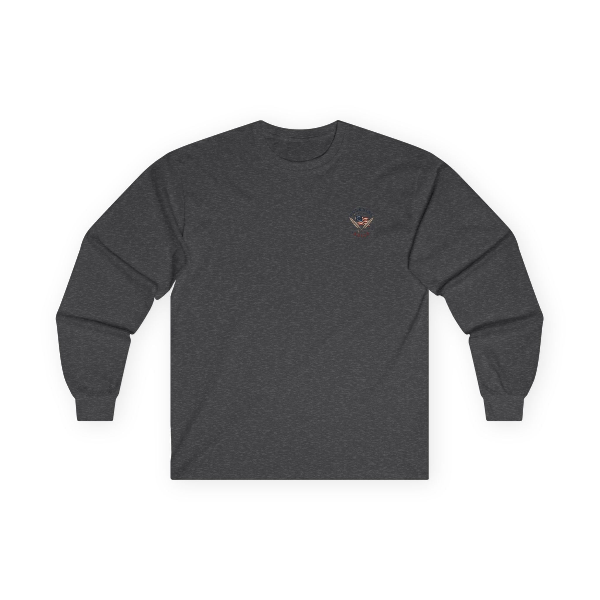 Liberty Bell "Rung Until It Broke" Shirt | 1776 American History Graphic Long Sleeve Tee| Limited Edition