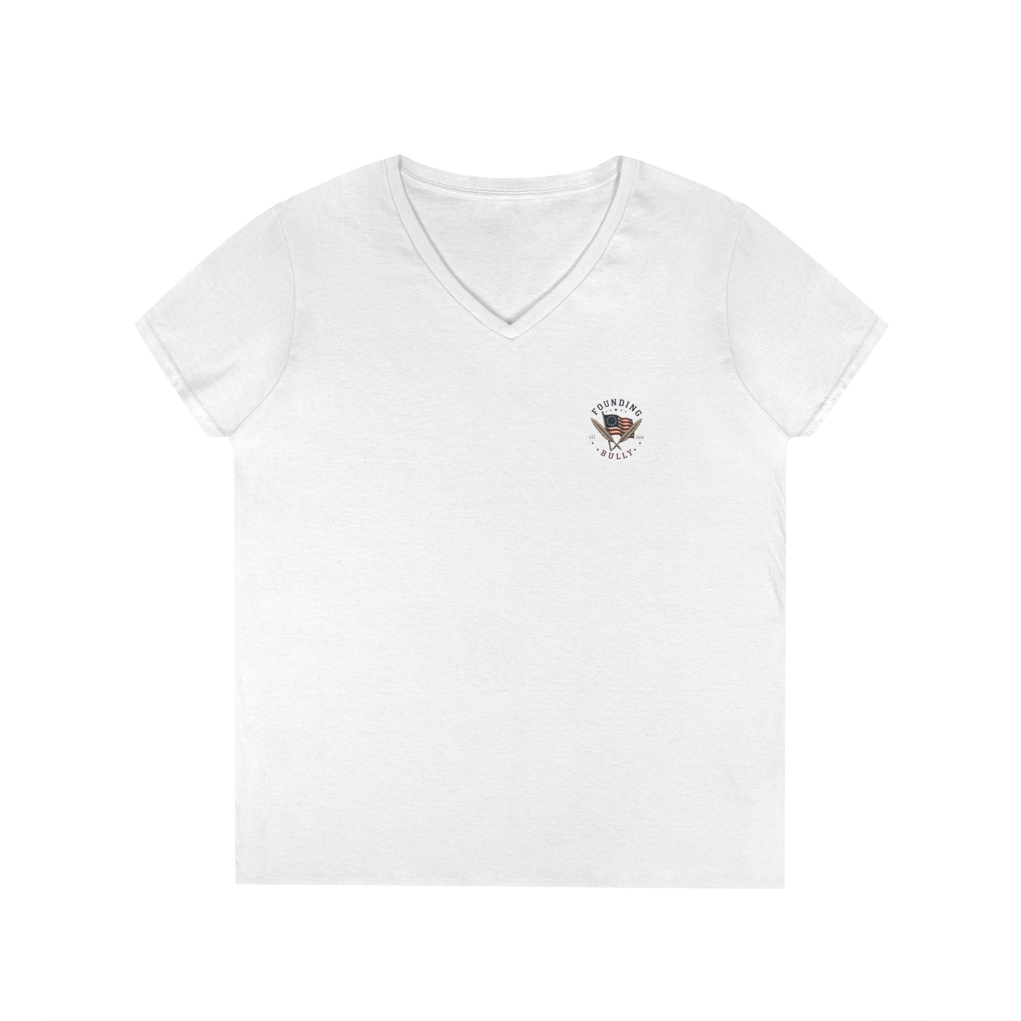 The Shot Heard 'Round The World Ladies V-Neck T-Shirt | 250th Anniversary | Limited Edition