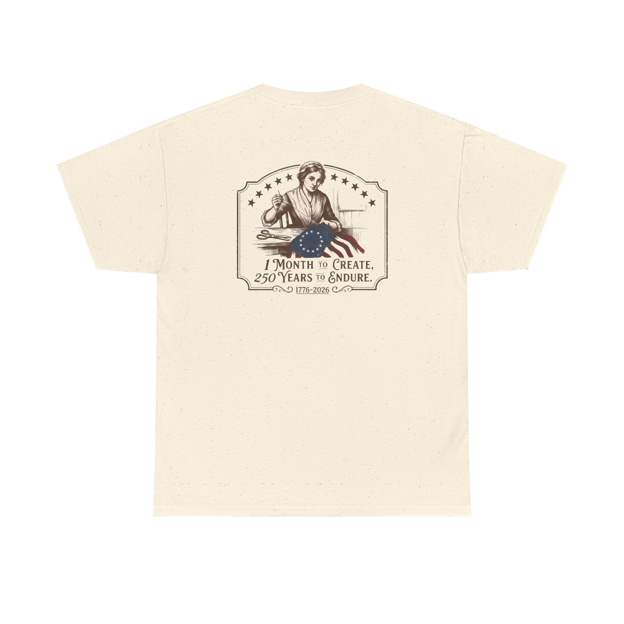 Betsy Ross Flag | 1776-2026, 1 Month to Create 250 Years to Endure, Patriotic Americana