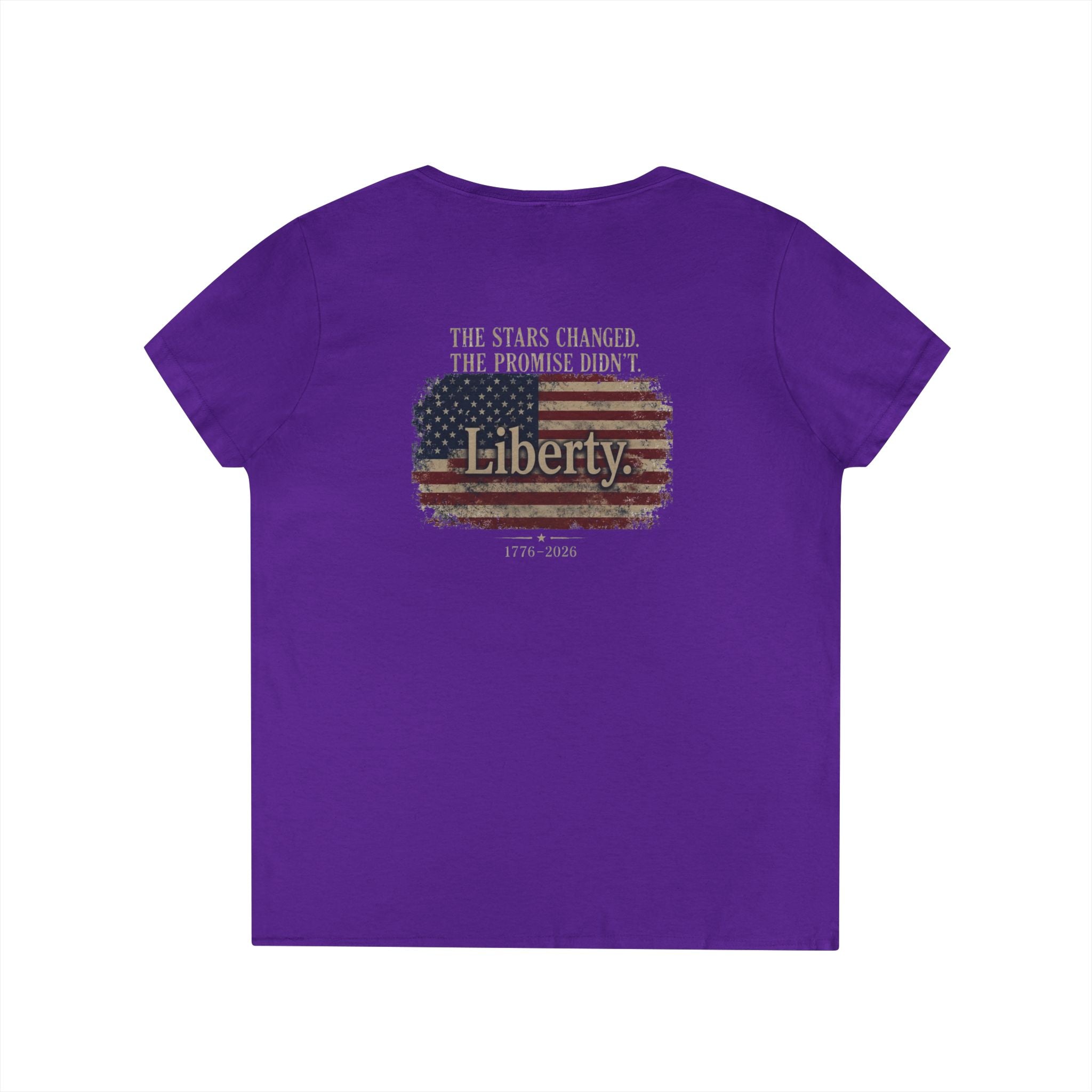 LIBERTY | Ladies V-Neck T-Shirt | 250th Anniversary | Limited Edition