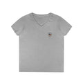 Liberty Bell "Rung Until It Broke" Shirt| 1776 American History Graphic Tee | Ladies V-Neck T-Shirt