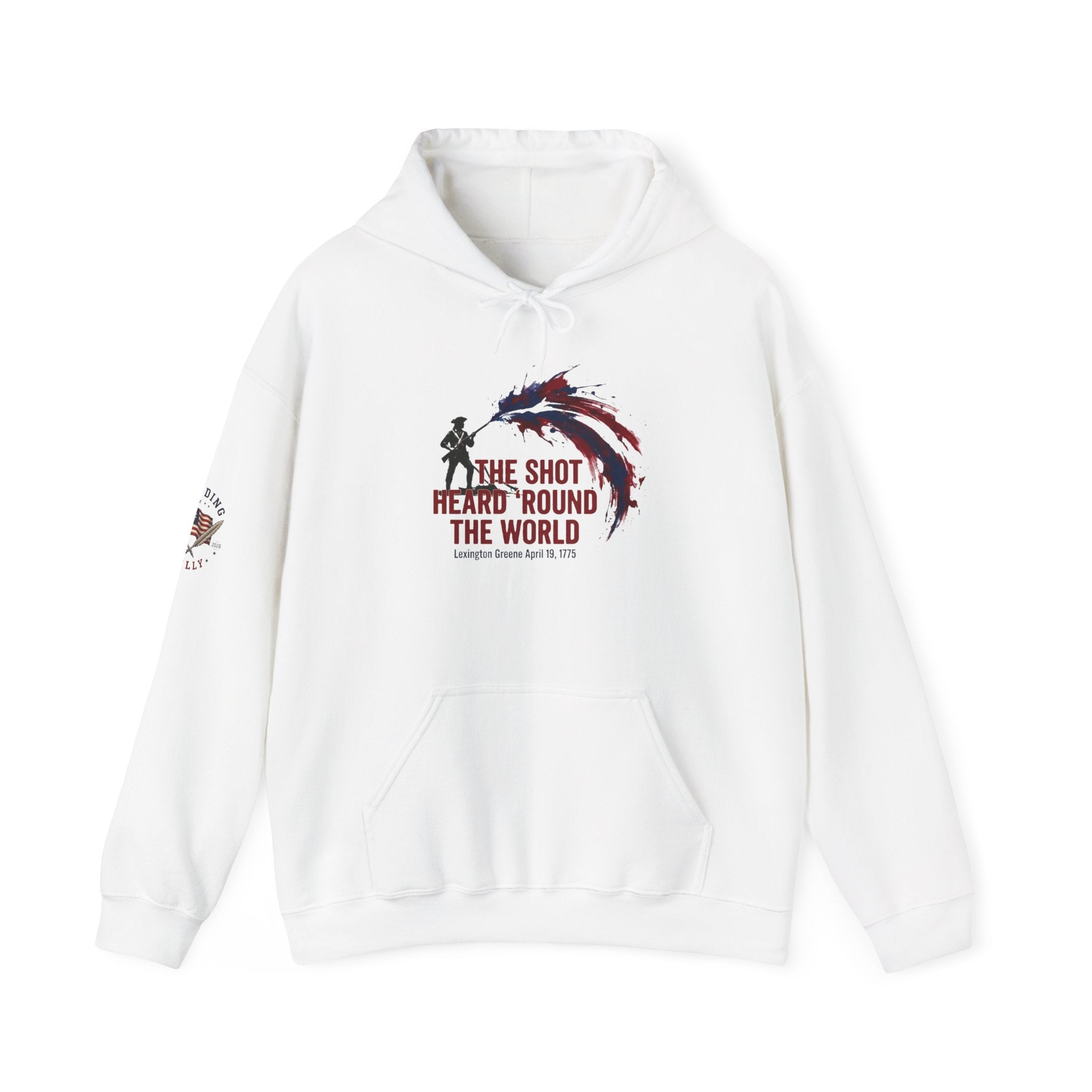 Shot Heard 'Round The World hoodie | 250th Anniversary | Limited Edition
